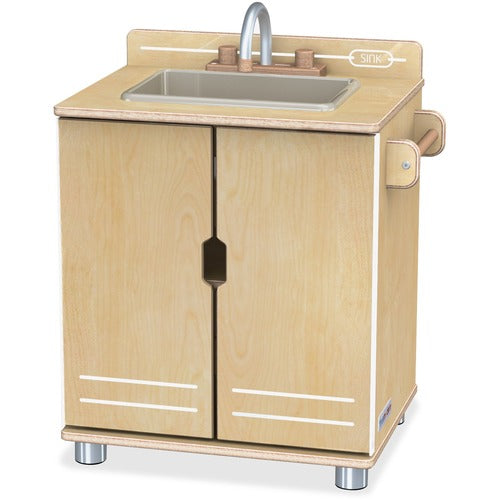 Jonti-Craft, Inc.  Play Kitchen, TrueModern, Sink, 25"x22"x15", Baltic