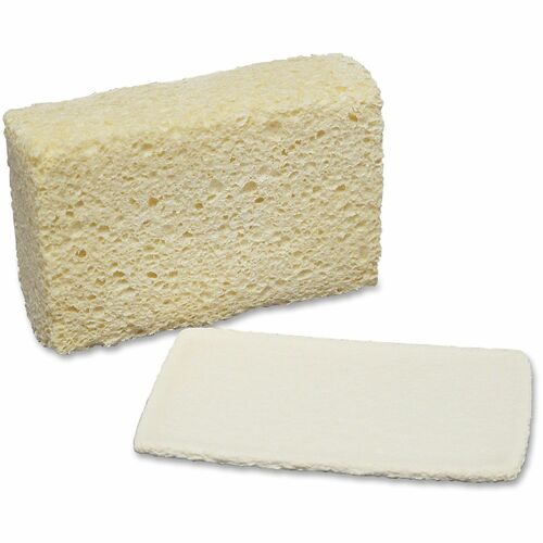 SKILCRAFT  Cellulose Sponge, Compressed, 3-5/8"x5-3/4"x1-3/4",12/PK, NL