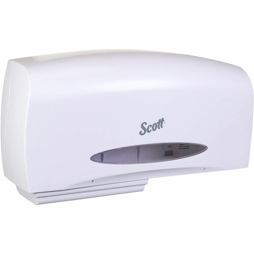 Kimberly-Clark Professional  Bathroom Tissue Dispenser, 20-1/10"Wx5-9/10"Dx10-9/10"H,WE