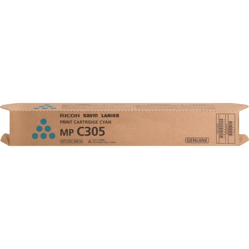 Ricoh Office Products  Toner Cartridge, f/MPC305, 4000 Page Yield, CYN