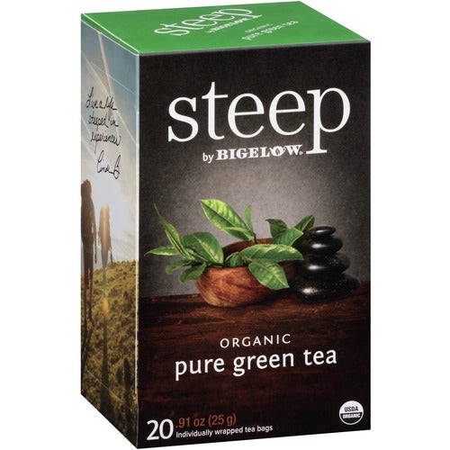 Bigelow  Green Tea, Pure, Organic, 20/BX, Multi