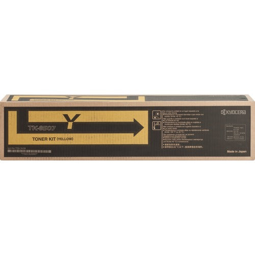 Kyocera  Toner Cartridge, f/4550/5550, 20000 Page Yield, Yellow