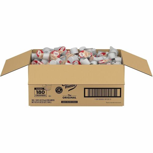 Nestle USA  Coffee Creamers, Liquid, 0.38oz Singles, 180/CT, Original