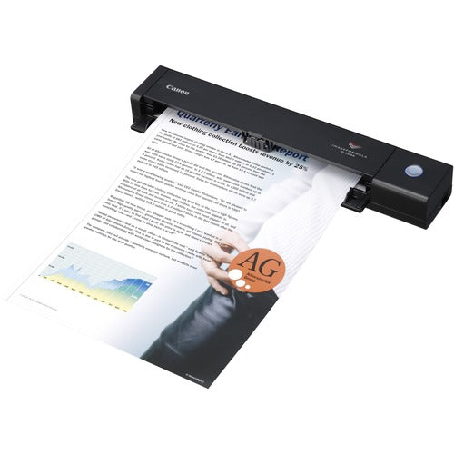 Canon  Image Scanner, 8PPM, 12-3/10"x2-1/5"x1-1/2", Black