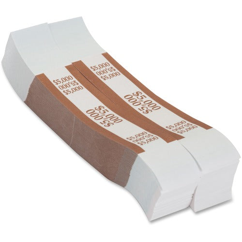PAP-R Products  Currency Strap, 5000 Dollars, 1000/PK, Multi