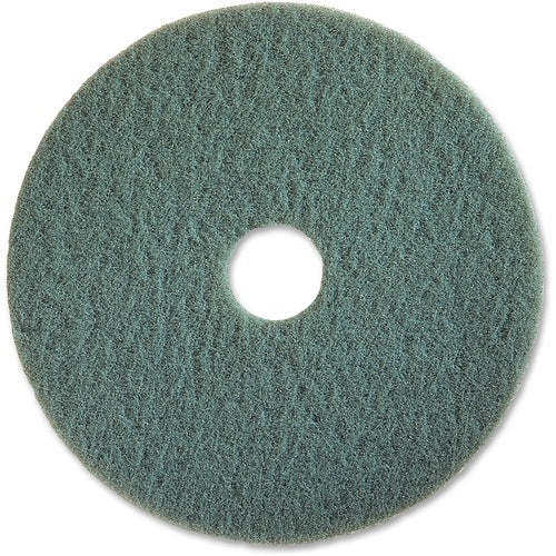 Genuine Joe  High-Speed Floor Pads, Open Web, 20", 5/CT, Aqua-GJO91120