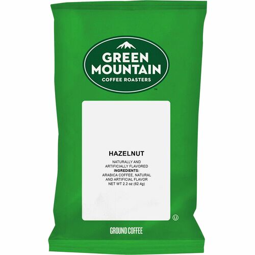 Green Mountain  Hazelnut Coffee, Fraction Packs, 2.2oz., 50/CT, GN-GMT4792