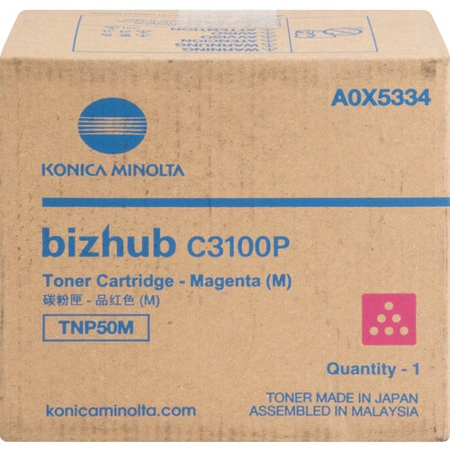 Konica Minolta  Toner Cartridge, f/C3100P, 6000 Page Yield, MA
