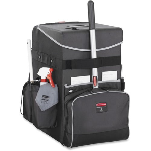 Rubbermaid Commercial Products  Executive Quick Cart, Large, 16-1/2"x14-3/10"x25", DGY