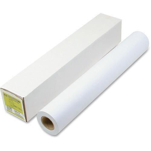Hewlett-Packard  Unv Coated Paper, 4.9mil, 42"x150', 1RL, White-HEWQ1406B