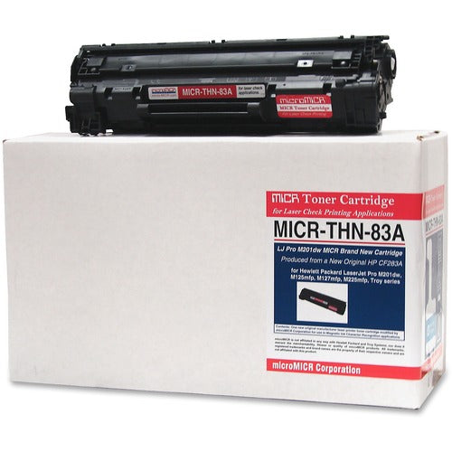 MicroMICR CORP  MICR Toner Cartridge,f/ HP LJPro M201, 1500 Yield, BK