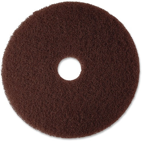3M  Floor Stripper Pad, 7100, 20", 5/CT, Brown