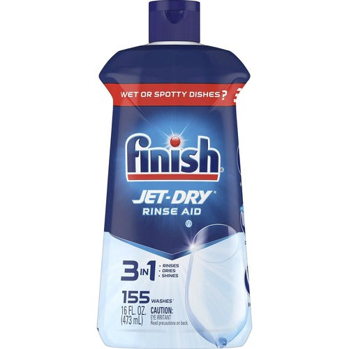 Reckitt Benckiser  Liquid Rinse Agent, Jet Dry, Original, 16oz, Blue