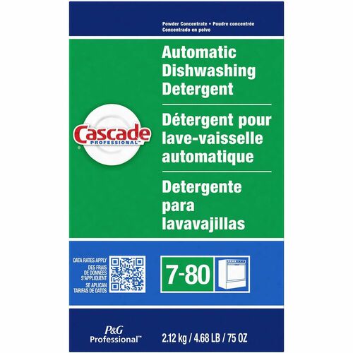 Procter & Gamble Commercial  Cascade Automatic Dishwasher Det, 75oz., Fresh, WE