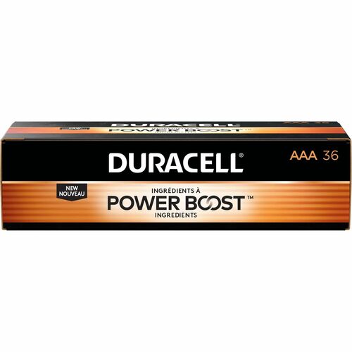 Duracell U.S.A.  Batteries, AAA, Alkaline, 36/PK, Gold/Black-DURMN24P36