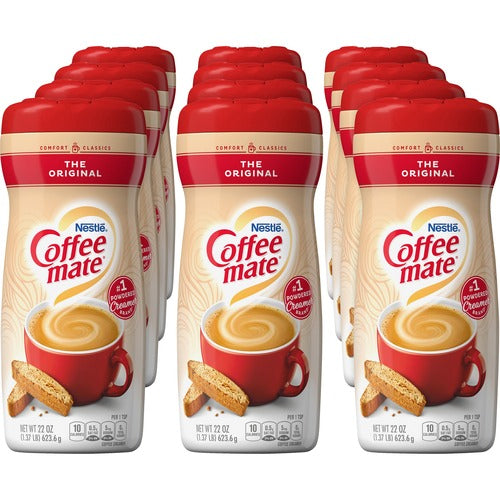 Nestle USA  Creamer, Powder, Original, 22 oz., 12/CT, Red