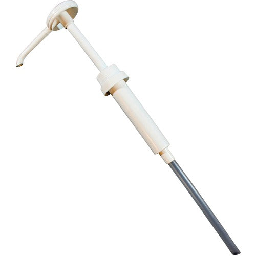 Genuine Joe  Economy Pump,3/4 Faucet, 38mm Cap, 1oz Disp, White-GJO85149