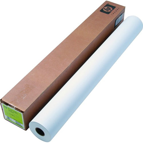 Hewlett-Packard  Coated Paper, Heavyweight, 6.6 mil, 42"x225', White-HEWQ1956A