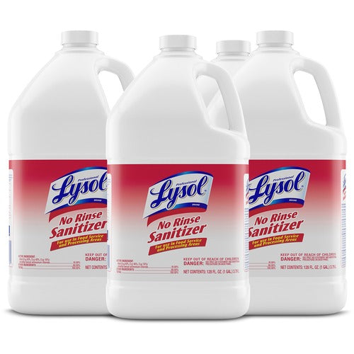 Reckitt Benckiser  Sanitizer, No-Rinse, Concentrate, 1 Gallon, 4/CT, Multi