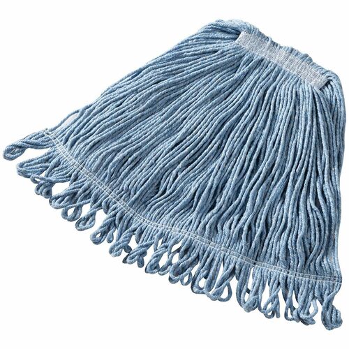 Rubbermaid Commercial Products  Commercial Mop Head, Super Stitch, Loop End, 6/CT, GN