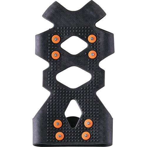Ergodyne  Ice Cleats,Slip-On,Steel Studs,f/5-8 Boots,Medium,2/PR,BK-EGO16753