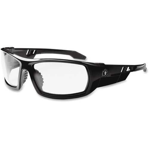 Ergodyne  Safety Glasses,142mm W,Anti-fog CL Lens/Black Frame-EGO50003