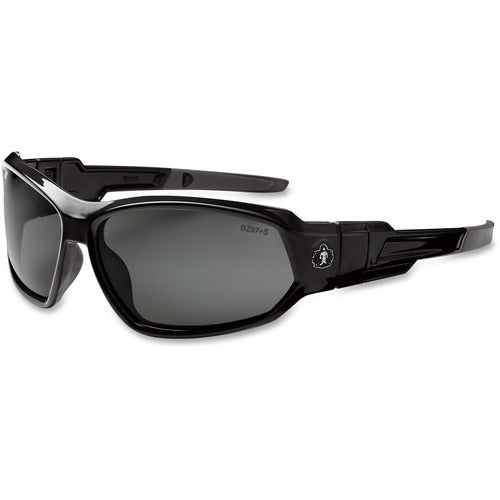Ergodyne  Sunglasses/Goggles,Anti-fog Smoke Lens/Black Frame-EGO56033