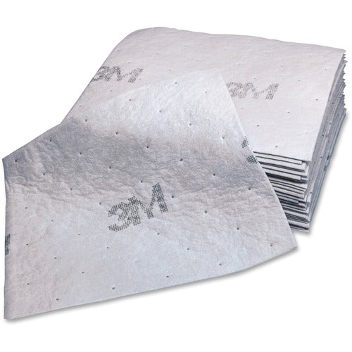 3M  Maintenance Sorbent Pads, 100PD/CT, Gray