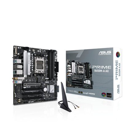 ASUS PRIME B650M-A AX motherboard AMD B650 Socket AM5 micro ATX