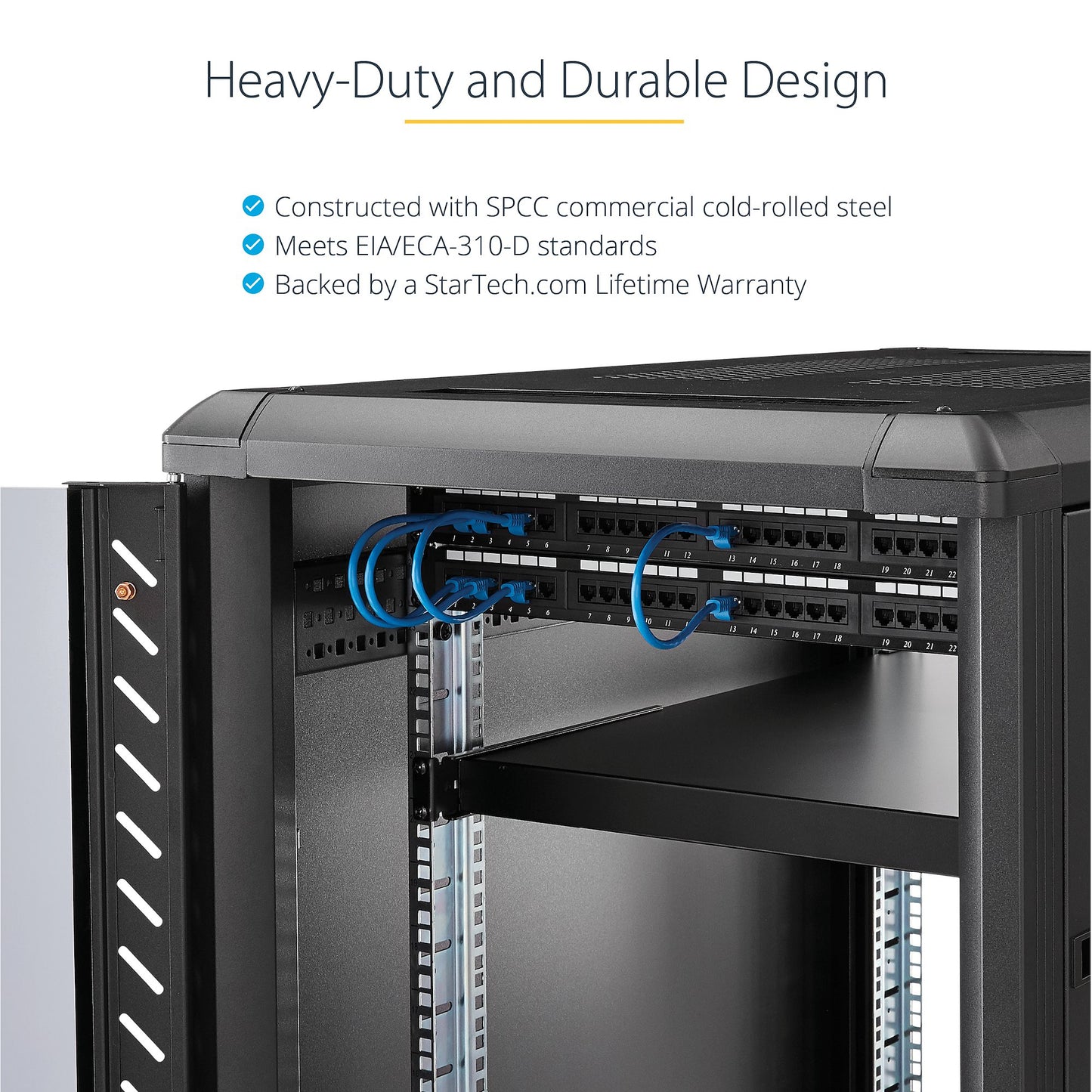 StarTech.com ADJSHELFHD rack accessory Adjustable shelf