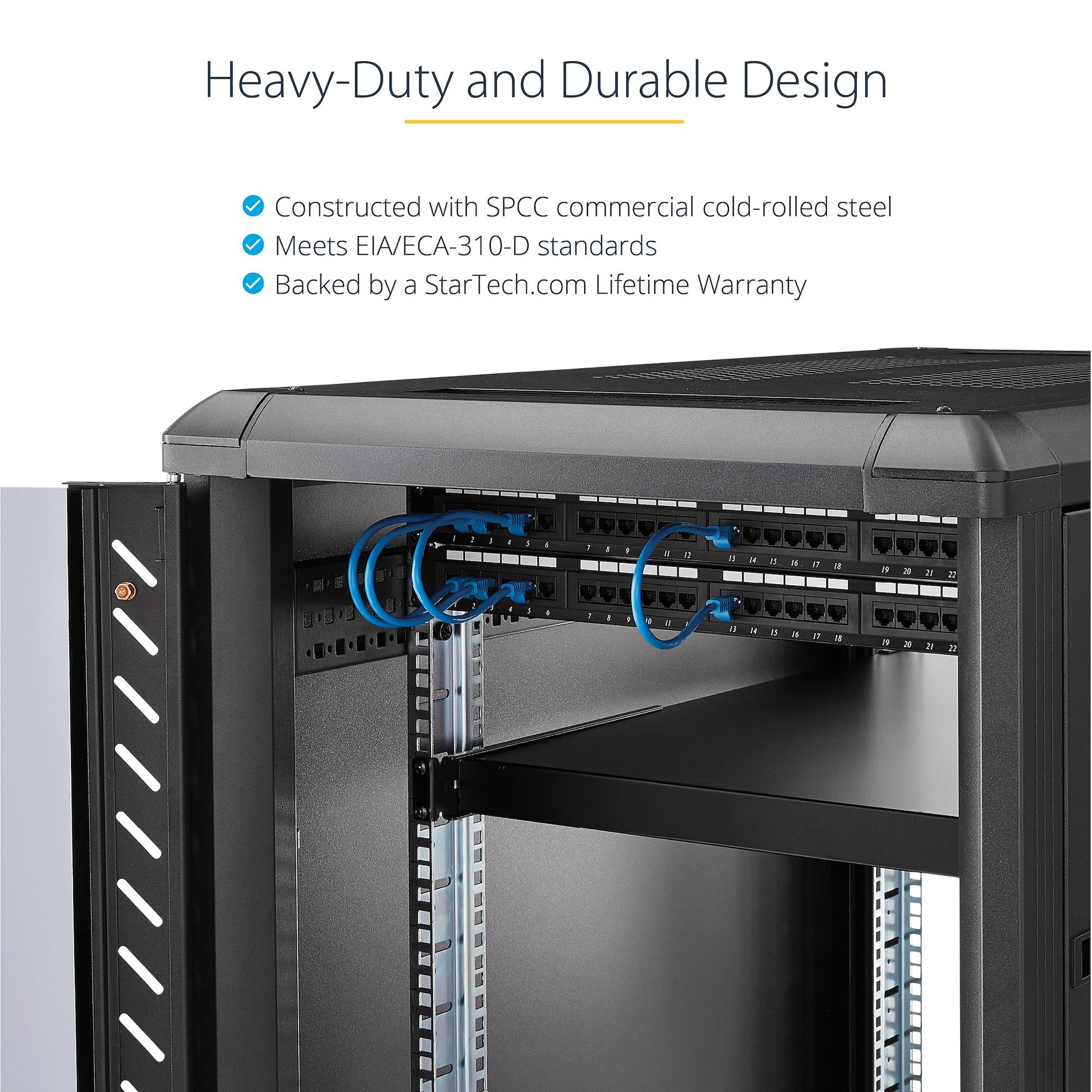 StarTech.com ADJSHELFHD rack accessory Adjustable shelf