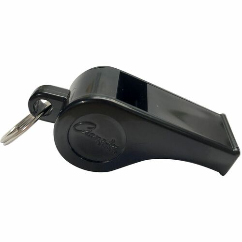 Champion Sports  Plastic Whistles, Medium Weight, No Cord, 1 DZ, BK