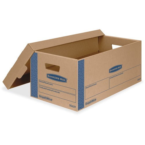 Fellowes  Smoothmove Small Moving Boxs, 12"x24"x10", 8/CT, KFT-FEL0065901