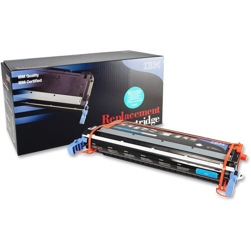 IBM  Toner Cartridge, f/HP5500/55550, 12000 Page Yield, Cyan