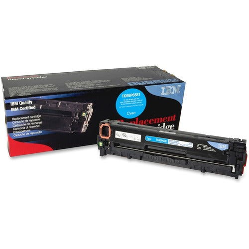 IBM  Reman Toner Cartridge, r/CF381A HP, 2700 Page Yield, CYN