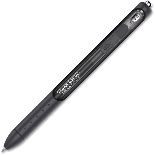 Paper Mate  Pen, Gel, 0.5mm, Retractable, InkJoy, 1 DZ, Black