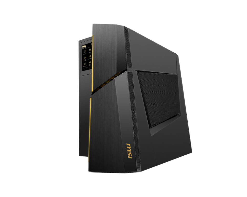 MSI MEG Trident 13NUF-074US Intel® Core™ i7 i7-13700KF 32 GB DDR5-SDRAM 2 TB HDD+SSD NVIDIA GeForce RTX 4070 Ti Windows 11 Home Desktop PC Black
