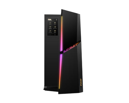 MSI MEG Trident 13NUF-074US Intel® Core™ i7 i7-13700KF 32 GB DDR5-SDRAM 2 TB HDD+SSD NVIDIA GeForce RTX 4070 Ti Windows 11 Home Desktop PC Black