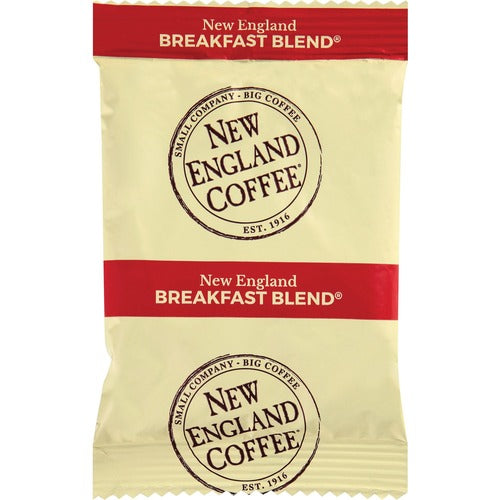 New England Coffee  Coffee, Medium Light Roast, 2.5 oz., 24/CT, Dark Brown