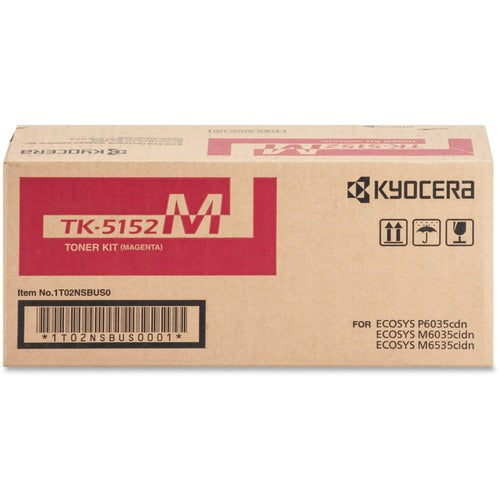 Kyocera  Toner Cartridge, f/6035/6535, 10000 Page Yield, Magenta