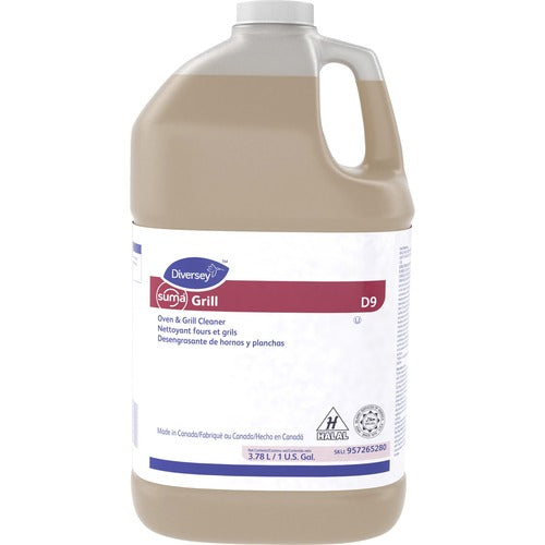 Diversey Care  Suma Grill/Oven Cleaner, 1Gal, Brown-DVO957265280
