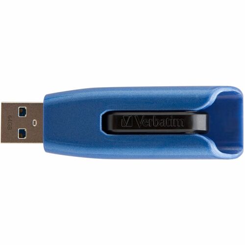 Verbatim  V3 MAX USB 3.0 Drive, 256GB, Blue/Black
