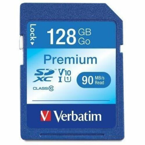 Verbatim  SDXC Memory Card, UHS-I Class 10, 128GB, BE