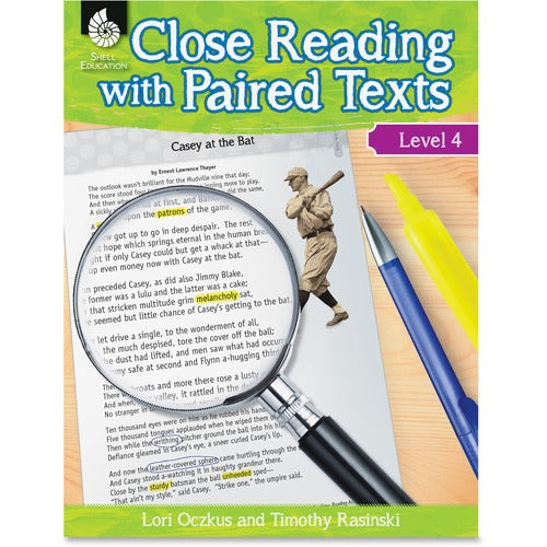 Shell Education Teacher Created Materials  Close Reading Guide, w/Paired Text, Grade 4