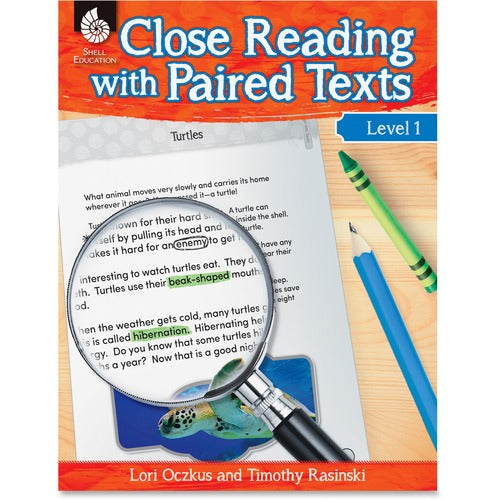Shell Education Teacher Created Materials  Close Reading w/Paired Texts, Level 1, Ast