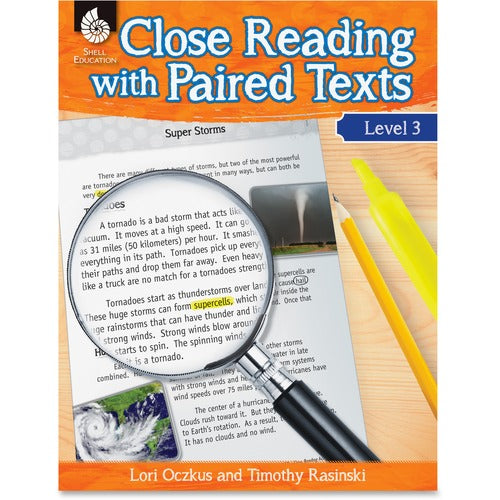 Shell Education Teacher Created Materials  Close Reading Guide, w/Paired Text, Grade 3