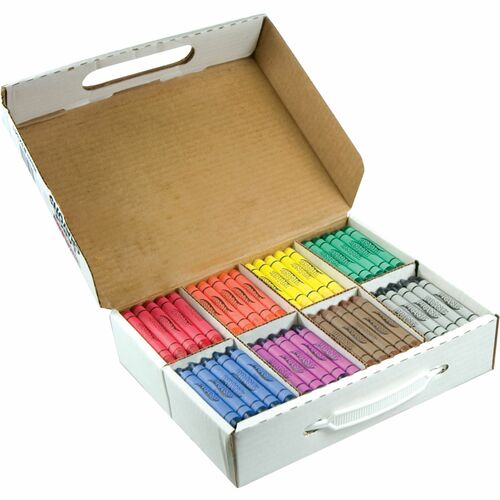 Dixon Ticonderoga Company  Crayons Masterpack, Large, 200/BX, Ast