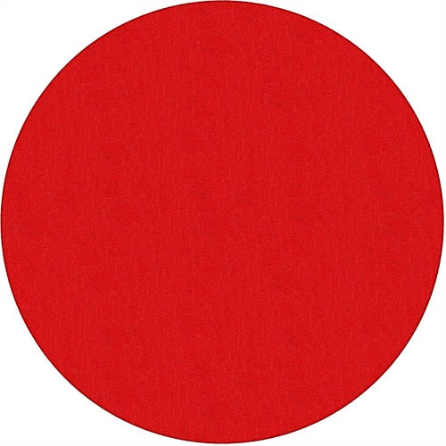 Flagship Carpets, Inc.  Traditional Rug, Solids, 6' Round, Red-FCIAS27RR
