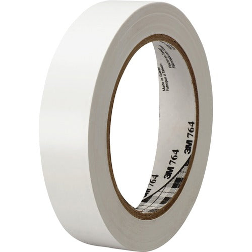 3M  Tape, Vinyl, General Purpose, 1"x36 Yards, White