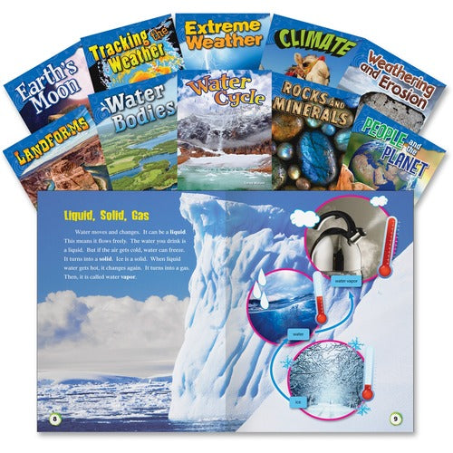 Shell Education Teacher Created Materials  Earth/Science Books, Grade 2-3, 10/Set, Multi